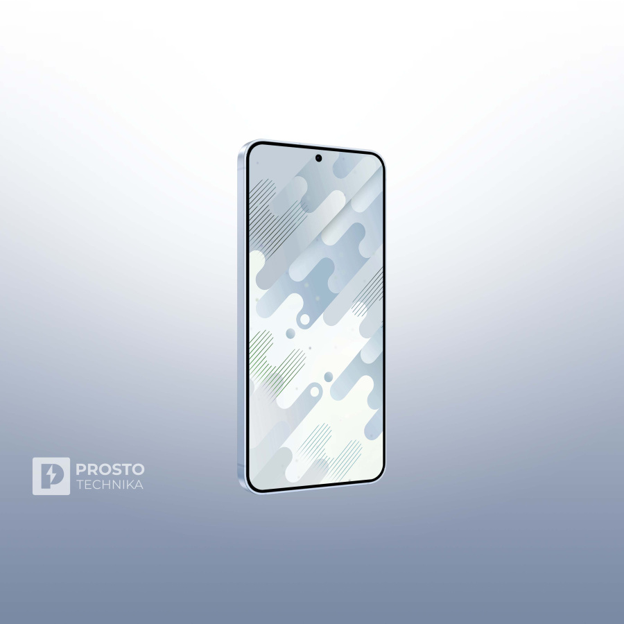 Смартфон Samsung Galaxy S25 128 Гб, Голубой